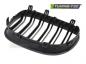 Preview: Upgrade Doppelsteg Sportgrill Nieren für BMW 5er E60/E61 03-10 matt schwarz