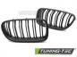 Preview: Upgrade Sportgrill Nieren für BMW 5er F10/F11 Limousine/Touring 10-16 matt schwarz Doppelsteg Design