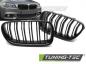 Preview: Upgrade Doppelsteg Sportgrill Nieren für BMW 5er F10/F11 Limousine/Touring 10-16 Hochglanz schwarz