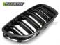 Preview: Upgrade Doppelsteg Sportgrill Nieren für BMW 5er F10/F11 Limousine/Touring 10-16 Hochglanz schwarz