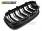 Preview: Upgrade Doppelsteg Sportgrill Nieren für BMW 5er F10/F11 Limousine/Touring 10-16 Hochglanz schwarz