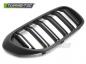 Preview: Upgrade Sportgrill Nieren für BMW 5er G30/G31 17-21 matt schwarz in Doppelsteg Design