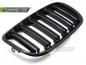 Preview: Upgrade Doppelsteg Design Sportgrill Nieren für BMW X5 E70 / X6 E71 08-14 Hochglanz schwarz