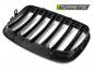 Preview: Upgrade Sportgrill Nieren für BMW X5 E70 / X6 E71 08-14 Hochglanz schwarz