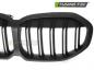 Preview: Upgrade Doppelsteg Design Sportgrill Nieren für BMW 1er F40 19-24 Matt schwarz