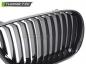 Preview: Upgrade Sportgrill / Kühlergrill Nieren für BMW 1er E87 04-07 Hochglanz schwarz