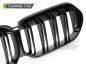Preview: Upgrade Doppelsteg Design Sportgrill Nieren für BMW 2er F44 Grand Coupe 19-24 Hochglanz schwarz