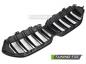 Preview: Upgrade Doppelsteg Design Sportgrill Nieren für BMW 2er F44 Grand Coupe 19-24 Matt schwarz
