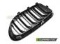 Preview: Upgrade Doppelsteg-Design Sportgrill / Frontgrill Nieren für BMW 6er F12 / F13 Coupe/Cabrio 11-18 Hochglanz schwarz
