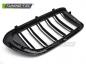 Preview: Upgrade Doppelsteg-Design Sportgrill / Frontgrill Nieren für BMW 6er G32 Gran Turismo (GT) 17-20 Matt schwarz
