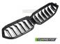 Preview: Upgrade Doppelsteg-Design Sportgrill / Frontgrill Nieren für BMW 6er G32 LCI Gran Turismo (GT) 20-23 Matt schwarz
