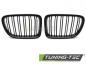 Preview: Upgrade Doppelsteg Design Sportgrill / Frontgrill Nieren für BMW X1 E84 09-12 Hochglanz schwarz