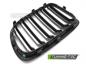 Preview: Upgrade Doppelsteg Design Sportgrill / Frontgrill Nieren für BMW X1 E84 09-12 Matt schwarz