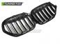 Preview: Upgrade Doppelsteg Design Sportgrill / Frontgrill Nieren für BMW X1 F48 LCI 20-22 Hochglanz schwarz