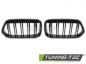 Preview: Upgrade Doppelsteg Design Sportgrill / Frontgrill Nieren für BMW X2 F39 18-23 Hochglanz schwarz