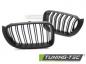 Preview: Upgrade Doppelsteg Design Sportgrill / Frontgrill Nieren für BMW X3 F25 /X4 F26 14-18 Matt schwarz