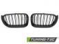 Preview: Upgrade Doppelsteg Design Sportgrill / Frontgrill Nieren für BMW X3 F25 /X4 F26 14-18 Matt schwarz