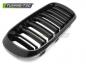 Preview: Upgrade Doppelsteg Design Sportgrill Nieren für BMW X5 F15 / X6 F16 14-19 Hochglanz schwarz