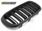 Preview: UUpgrade Doppelsteg Design Sportgrill Nieren für BMW X5 F15 / X6 F16 14-19 Matt schwarz