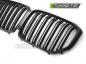 Preview: Upgrade Doppelsteg Design Sportgrill Nieren für BMW X5 G05 19-22 Matt schwarz