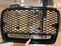 Preview: B-Ware  Upgrade "Plus" Sportgrill / Kühlergrill für Audi A4 B7 8E 04-07 Hochglanz Schwarz in Wabendesign