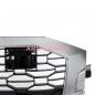 Preview: Upgrade Sportgrill / Kühlergrill für Audi Q8 4M 19+ Hochglanz Schwarz / Matt Silber in Wabendesign