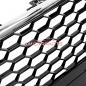 Preview: Upgrade Sportgrill / Kühlergrill für Audi A6 C7 4G Facelift 15-18 Hochglanz Schwarz / Chrom in Wabendesign