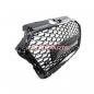 Preview: Upgrade Sportgrill / Kühlergrill für Audi A3 8V Facelift 16-19 Hochglanz Schwarz in Wabendesign