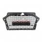 Preview: Upgrade Sportgrill / Kühlergrill für Audi A3 8V Facelift 16-19 Hochglanz Schwarz in Wabendesign