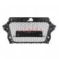 Preview: Upgrade Sportgrill / Kühlergrill für Audi A3 8V Vor-Facelift 13-15 Hochglanz Schwarz in Wabendesign