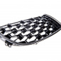 Preview: Upgrade "Teardrop" Design Sportgrill Frontnieren für BMW 3er E90/91 05-08 Hochglanz schwarz