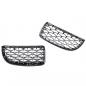 Preview: Upgrade "Teardrop" Design Sportgrill Frontnieren für BMW 3er E90/91 05-08 Hochglanz schwarz