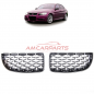 Preview: Upgrade "Teardrop" Design Kühlergrill / Sportgrill passend für BMW 3er E90 / E91 Vor-Facelift 05-08 Hochglanz schwarz / chrom