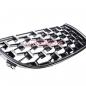 Preview: Upgrade "Teardrop" Design Kühlergrill / Sportgrill passend für BMW 3er E90 / E91 Vor-Facelift 05-08 Hochglanz schwarz / chrom