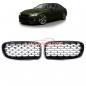 Preview: Upgrade "Teardrop" Design Kühlergrill / Sportgrill passend für BMW 3er F30 / F31 11-19 Hochglanz schwarz