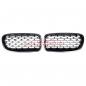 Preview: Upgrade "Teardrop" Design Kühlergrill / Sportgrill passend für BMW 3er F30 / F31 11-19 Hochglanz schwarz