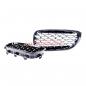 Preview: Upgrade "Teardrop" Design Kühlergrill / Sportgrill passend für BMW 3er F34 13-20 Hochglanz schwarz / chrom