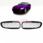 Preview: Upgrade "Teardrop" Design Kühlergrill / Sportgrill passend für BMW Z4 E89 09-16 Hochglanz schwarz / chrom