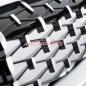 Preview: Upgrade "Teardrop" Design Kühlergrill / Sportgrill passend für BMW 3er G20 / G21 Vor-Facelift 19-22 Hochglanz schwarz / Matt silber