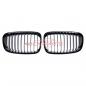 Preview: Upgrade Design Kühlergrill / Sportgrill passend für BMW 1er F20 / F21 Vor-Facelift 11-15 Hochglanz schwarz