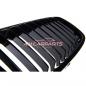 Preview: Upgrade Design Kühlergrill / Sportgrill passend für BMW 1er F20 / F21 Vor-Facelift 11-15 Hochglanz schwarz