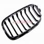 Preview: Upgrade Design Kühlergrill / Sportgrill passend für BMW 1er F20 / F21 Vor-Facelift 11-15 Hochglanz schwarz