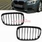 Preview: Upgrade Design Kühlergrill / Sportgrill passend für BMW 1er F20 / F21 Vor-Facelift 11-15 Hochglanz schwarz