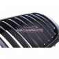 Preview: Upgrade Design Kühlergrill / Sportgrill passend für BMW 3er E46 99-03 Hochglanz schwarz