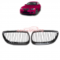 Preview: Upgrade Design Kühlergrill / Sportgrill passend für BMW 3er E92 / E93 06-10 Hochglanz schwarz