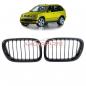 Preview: Upgrade Design Kühlergrill / Sportgrill passend für BMW X5 E53 Vor-Facelift 99-03 Hochglanz schwarz