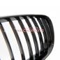 Preview: Upgrade Design Kühlergrill / Sportgrill passend für BMW X5 E53 Vor-Facelift 99-03 Hochglanz schwarz