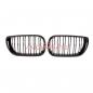Preview: Upgrade Design Kühlergrill / Sportgrill passend für BMW 3er E46 Facelift 01-05 Hochglanz schwarz