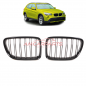 Preview: Upgrade Design Kühlergrill / Sportgrill passend für BMW X1 E84 09-15 Hochglanz schwarz
