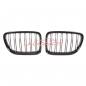 Preview: Upgrade Design Kühlergrill / Sportgrill passend für BMW X1 E84 09-15 Hochglanz schwarz